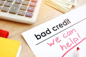Bad Credit? We can help!