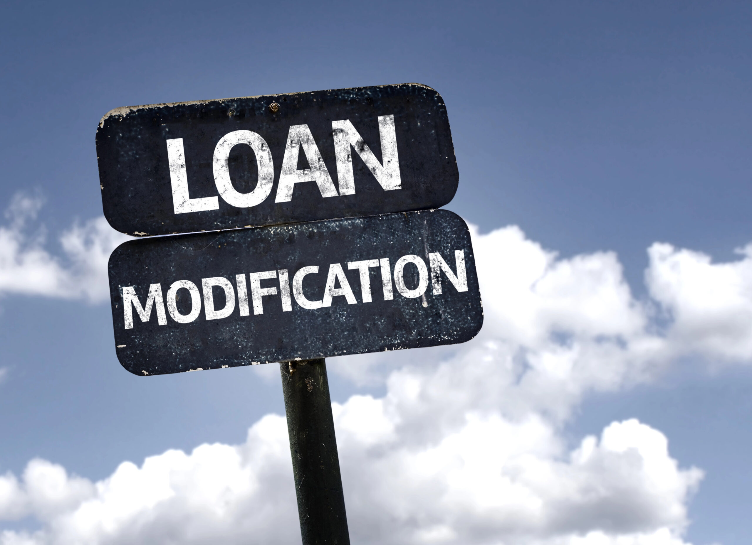 sign of loan modification